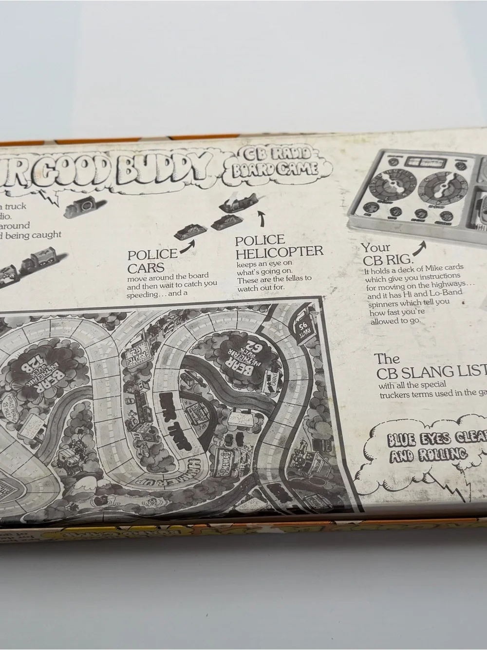1976 Vintage 10-Four Good Buddy CB Radio Board Game Parker Brothers